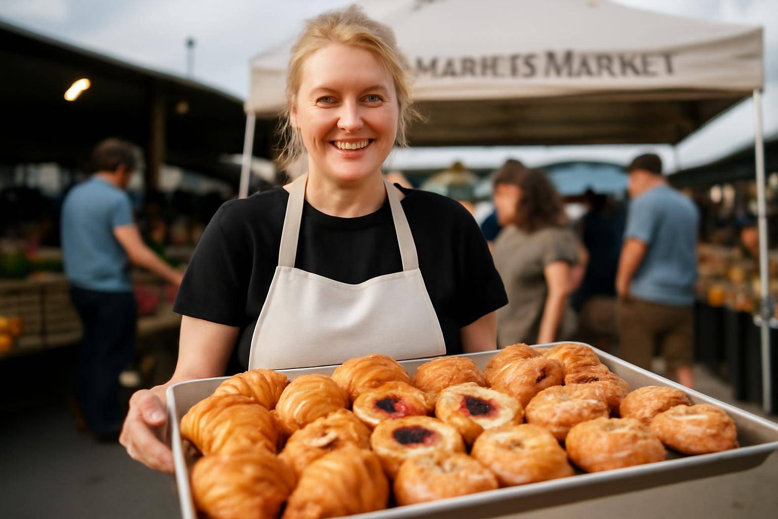 Cottage Grove Bakery Now Serving Fresh-Baked Pastries at Josh’s Farmers Market in Mooresville