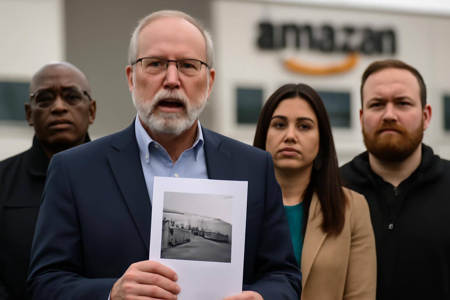 TEAMSTERS, ALLIES RELEASE REPORT ON AMAZON VIOLATIONS OF NEW YORK WARN ACT