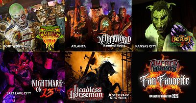 Haunted Attraction Fans Expect the Unexpected When Choosing Their Favorites