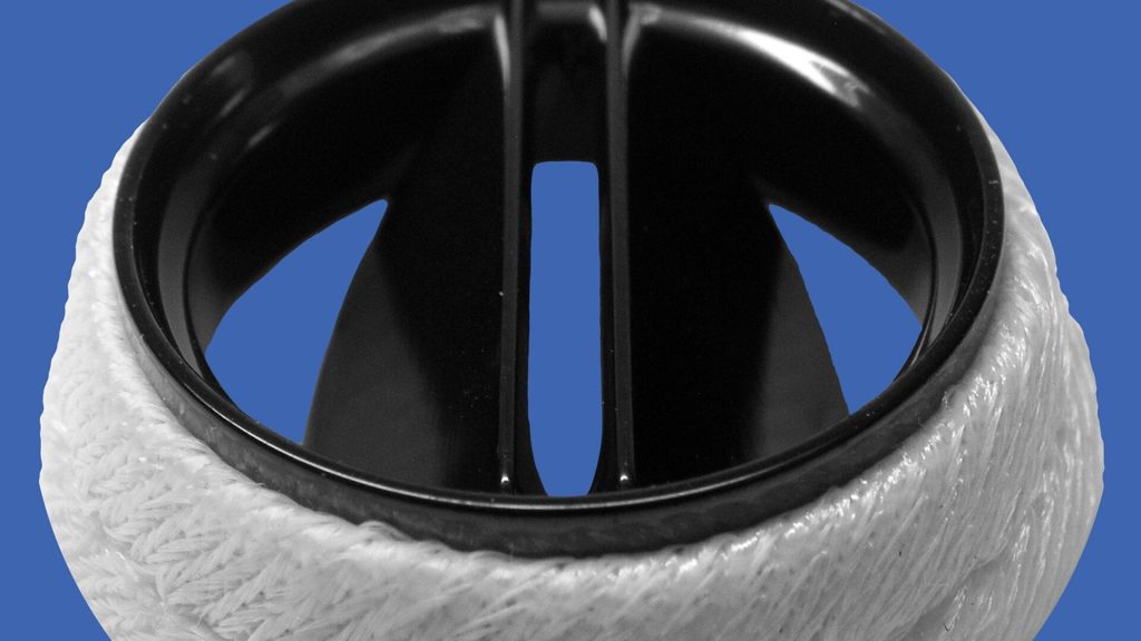A mechanical prosthetic heart valve