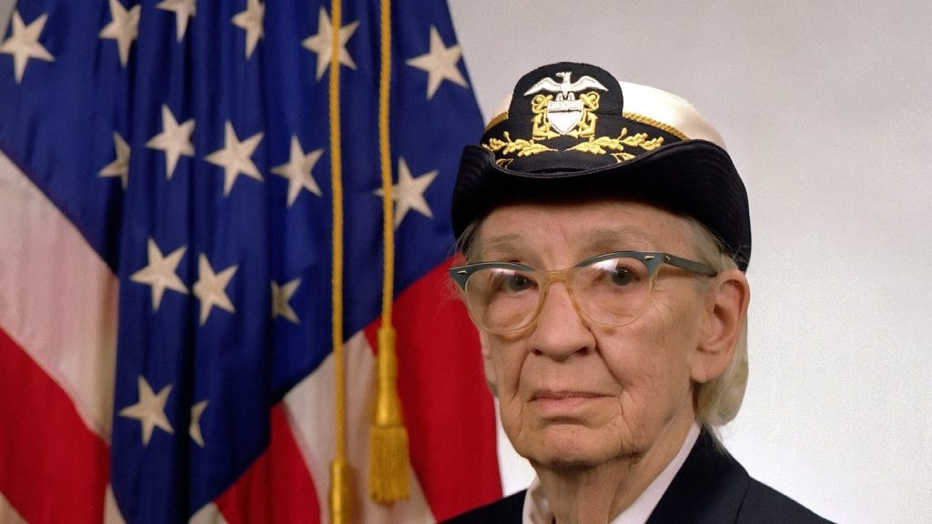Grace Hopper in uniform
