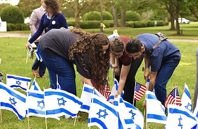 The International Fellowship of Christians and Jews' 3rd Annual 'Flags of Fellowship' Campaign More than Doubles Participation; Grows Internationally to Combat Anti-Semitism