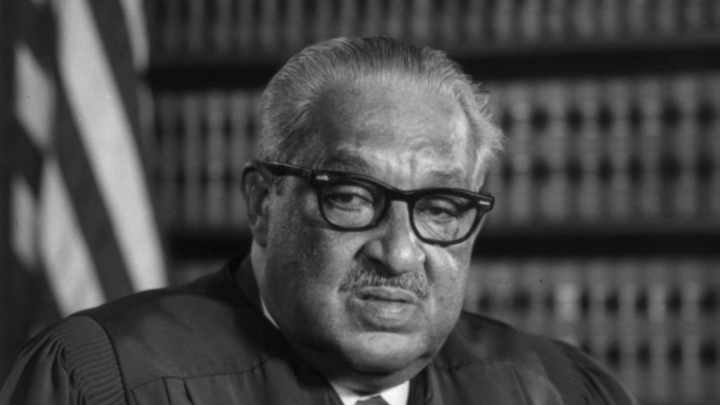 Official portrait of Justice Thurgood Marshall